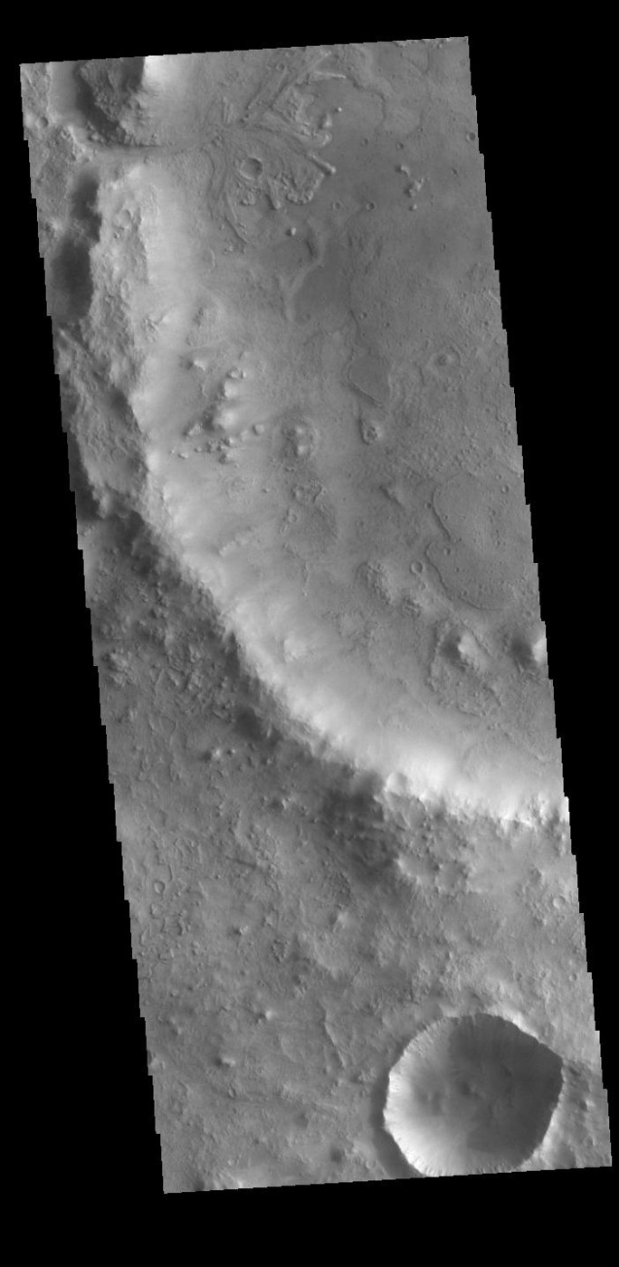 Дельта Езеро — THEMIS VIS, PIA23386