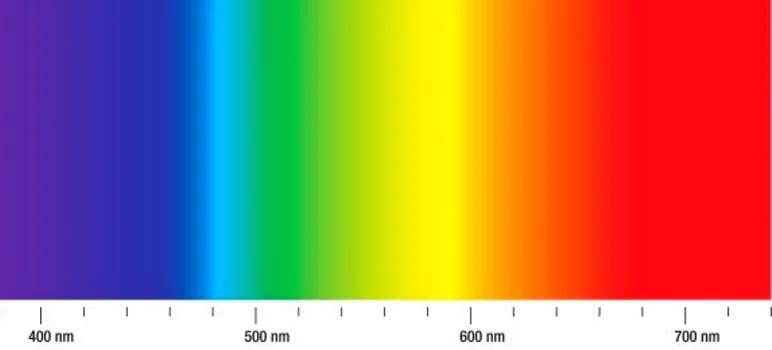 Спектр видимый глазом. Видимый спектр длины волн. Спектр света длины волн. Видимый свет спектр. Видимый диапазон цветов.