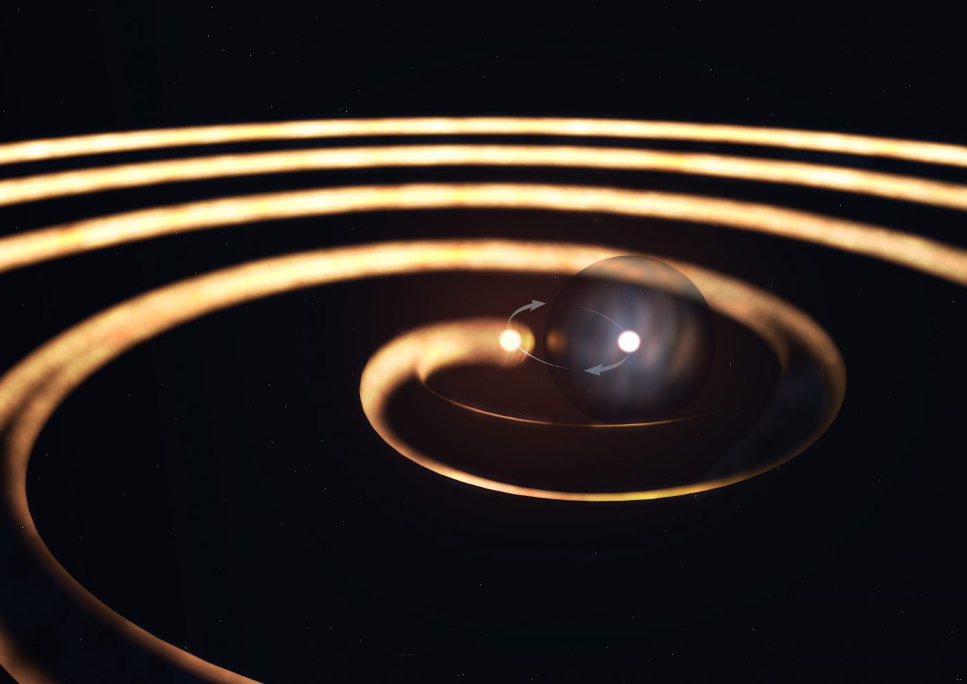 Впервые замечено, как звездный свет ускоряет материю