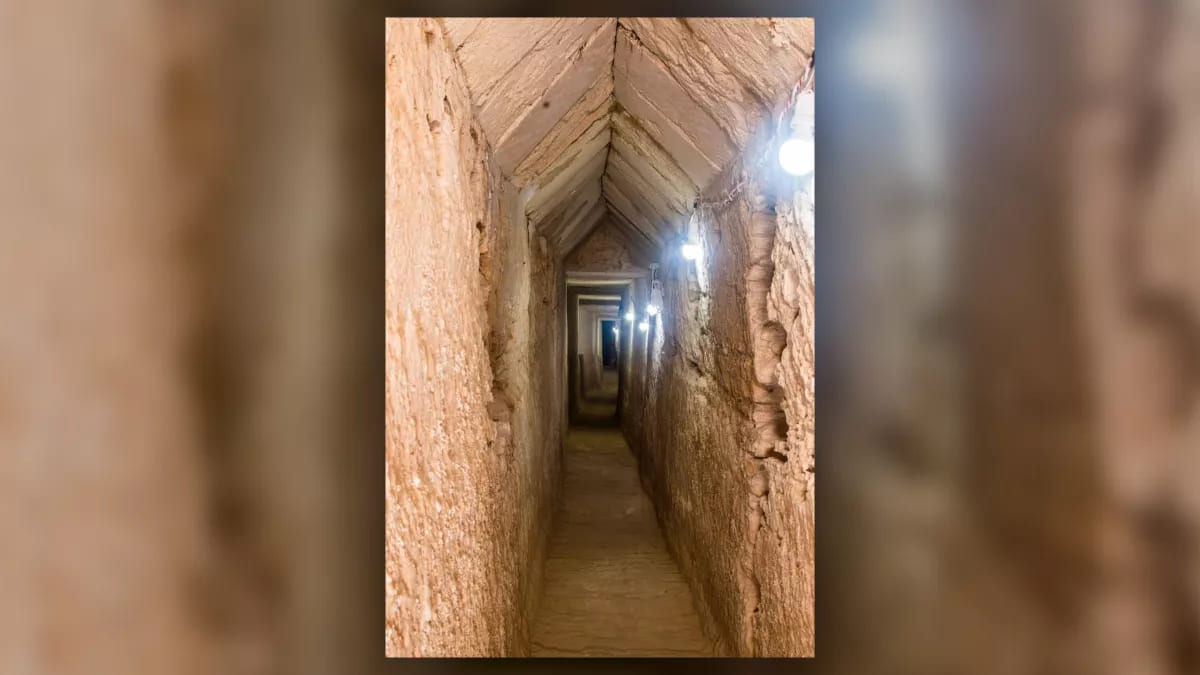 Египет: обнаружение огромного туннеля под древним храмом