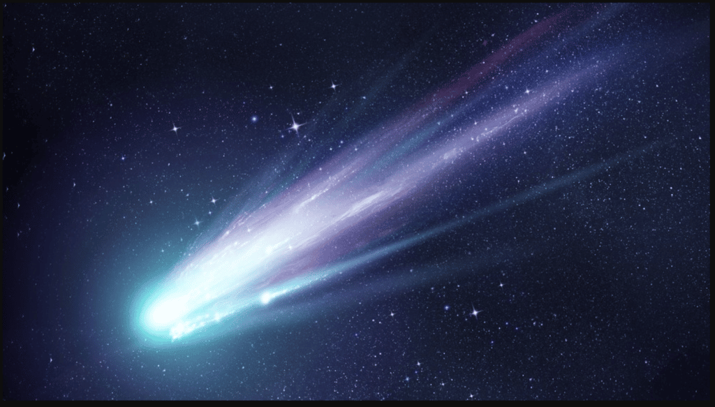 Астрономы заметили вулканическое извержение на далекой комете