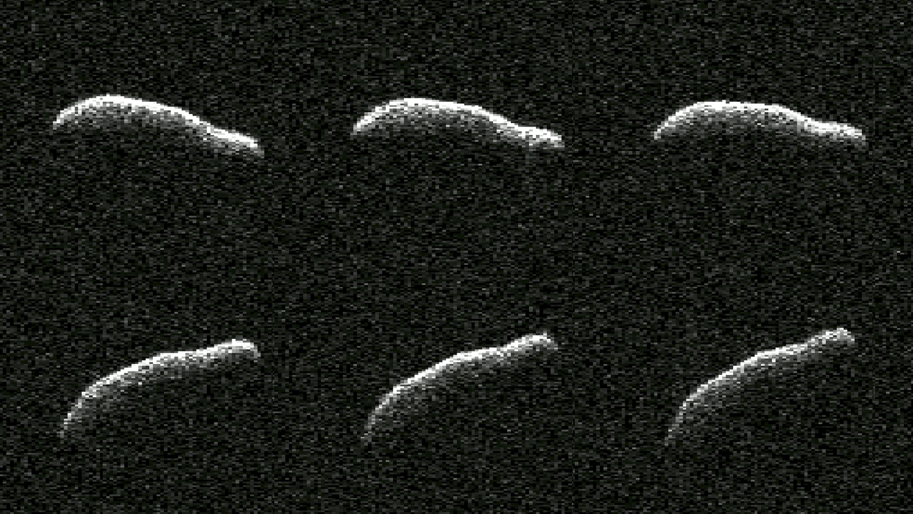 Один из самых «вытянутых» астероидов, когда-либо наблюдавшихся планетарным радаром НАСА