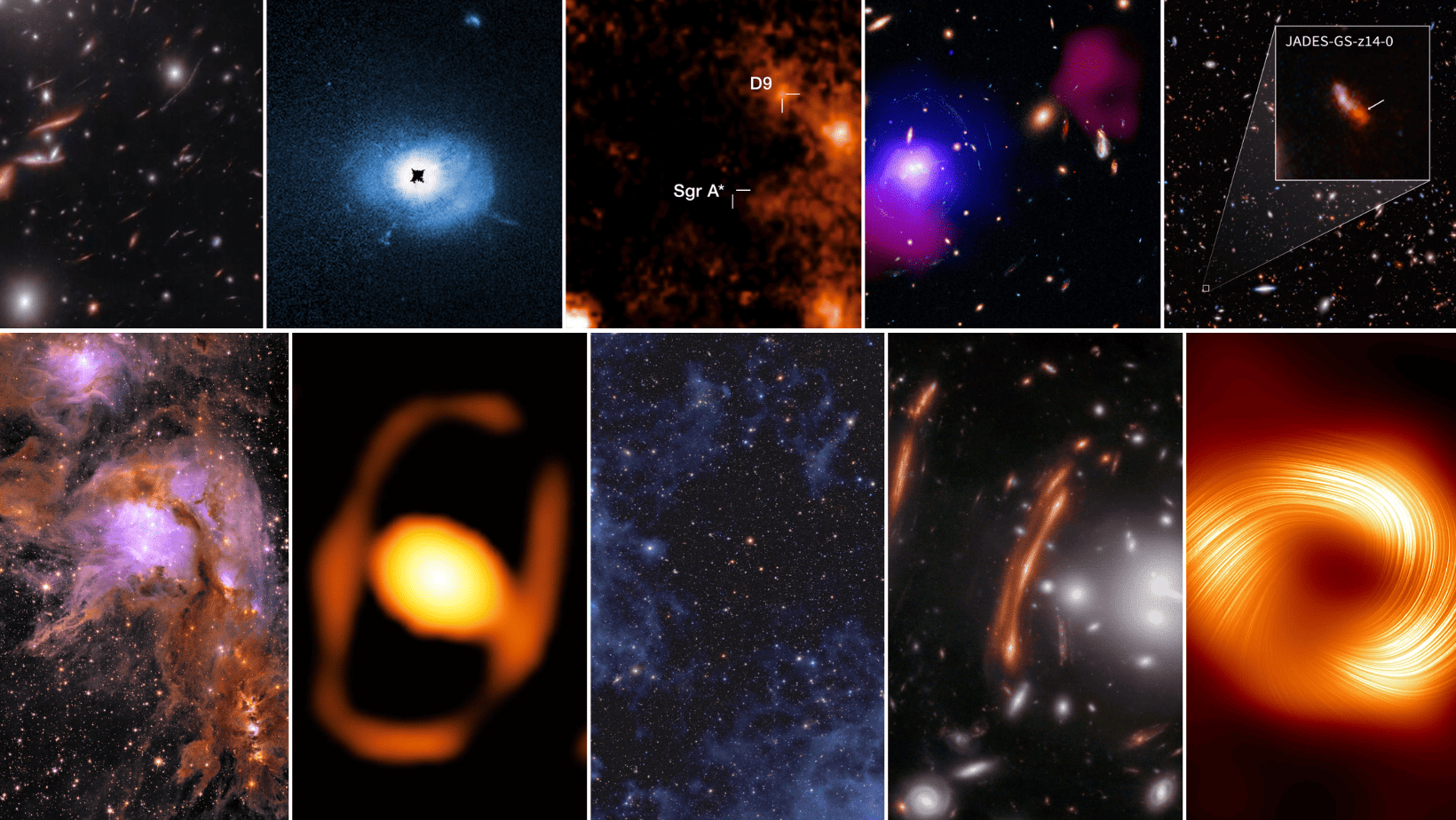 2024 год в десяти необыкновенных изображениях космоса