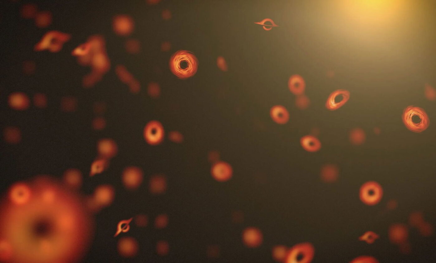 Взрыв первичной черной дыры может объяснить природу темной материи и аномальную частицу