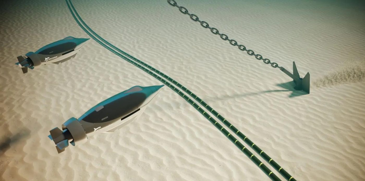 Автономный робот-акула будет охранять глобальную сеть подводных кабелей