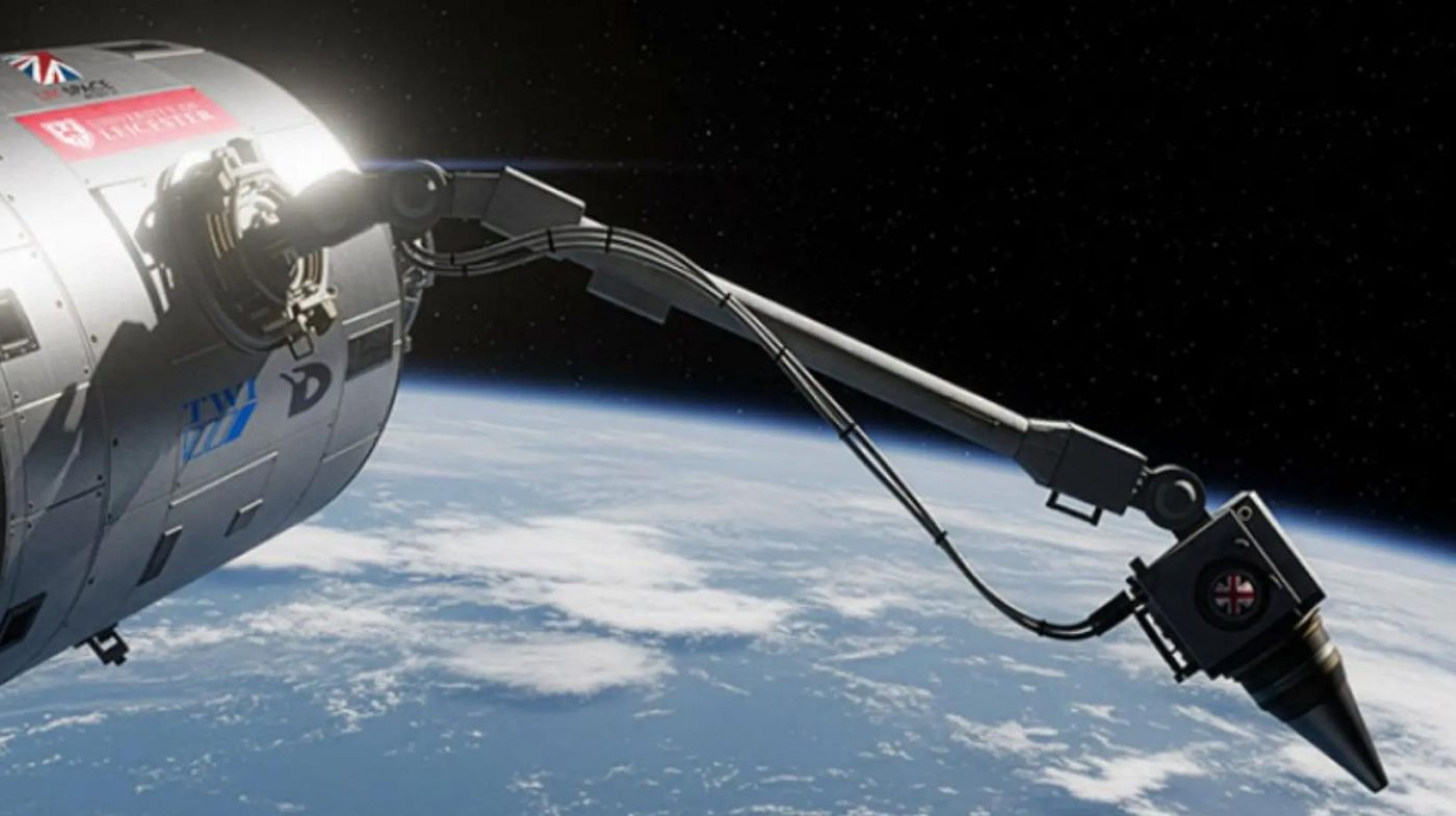 Великобритания создает первого космического робота-сварщика для ремонта спутников