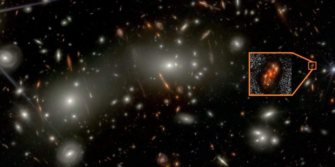 Телескоп Джеймса Уэбба обнаружил зрелую спиральную галактику в ранней Вселенной