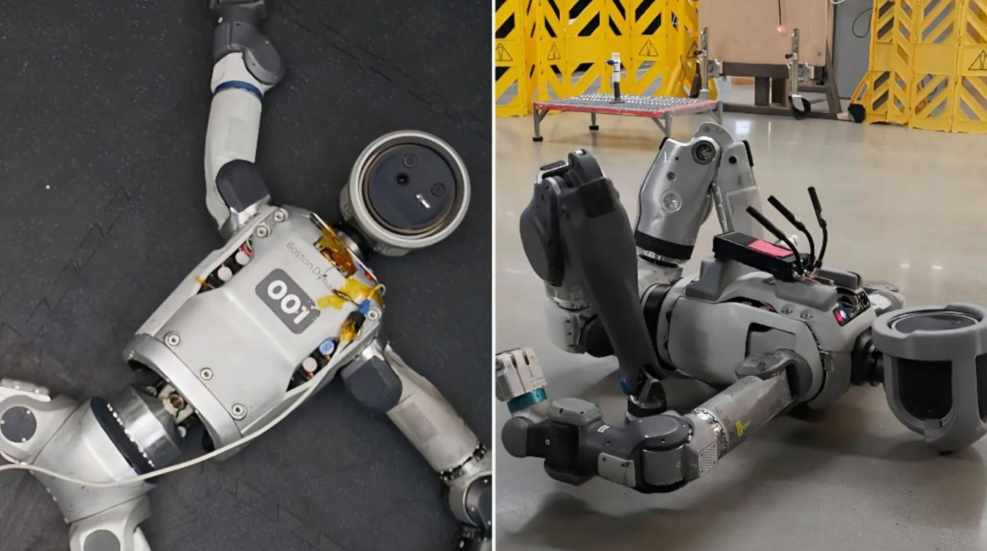 Инженеры объяснили, почему человекоподобный робот Atlas встаёт не как человек