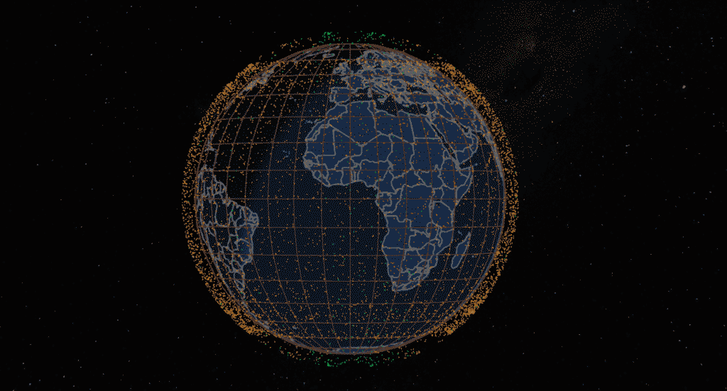 Световое загрязнение от спутников угрожает астрономическим наблюдениям с околоземной орбиты