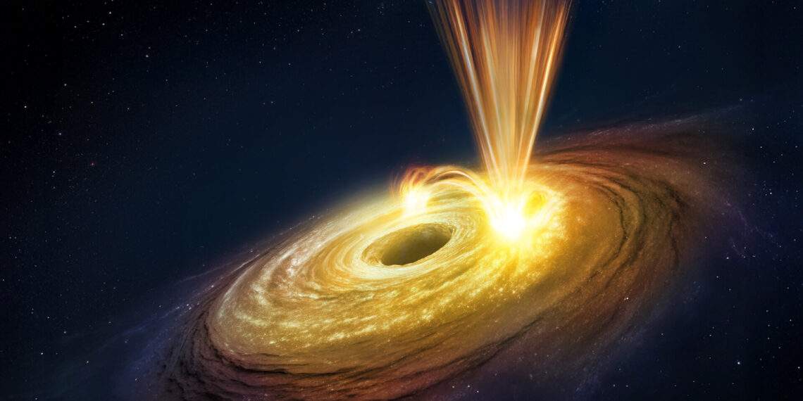 Астрономы впервые увидели, как вспышка чёрной дыры за часы создала сверхскоростные ветра