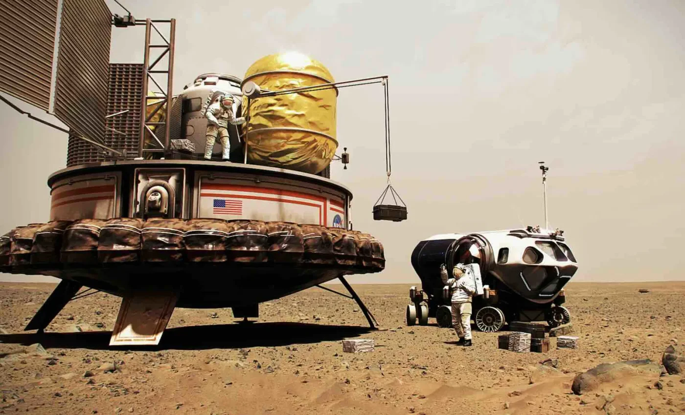 Ученые предложили строить марсианские колонии с помощью земных микроорганизмов