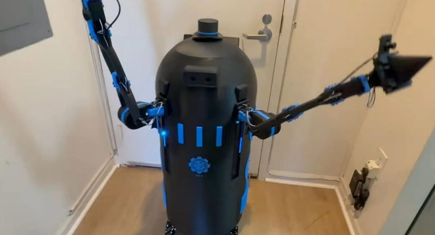 Робот для складывания белья создан за сутки благодаря 3D-печати и ИИ